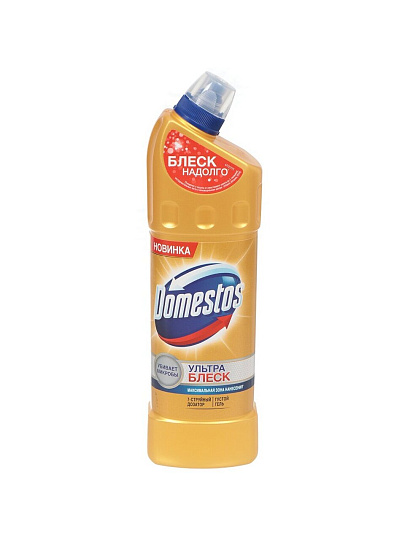 Чистящее средство универсальное, Domestos, Ультра блеск, гель, 1 л