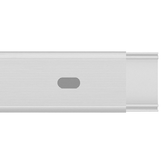 Кабель-канал пластик, 20х10 мм, 2 м, 1 мм, белый, TDM Electric, SQ0402-1004