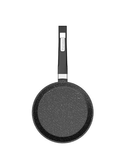 Блинница алюминий, 24 см, антипригарное покрытие, Мечта, Гранит black Induction, 14802И, бакелитовая ручка, индукция
