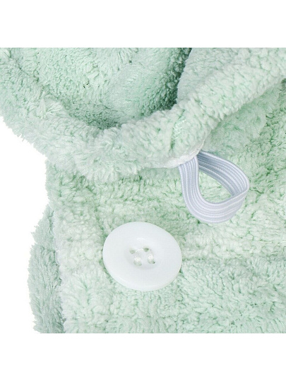 Шапочка для душа в ассортименте, для сушки волос, микрофибра, T2022-884