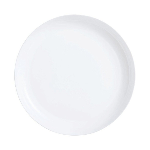 Блюдо стеклокерамика, круглое, 29 см, белое, Friends Time, Luminarc, P6283