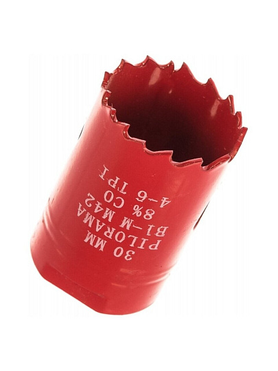Коронка Pilorama, диаметр 30 мм, Bi-Metall 8%Co, 570030