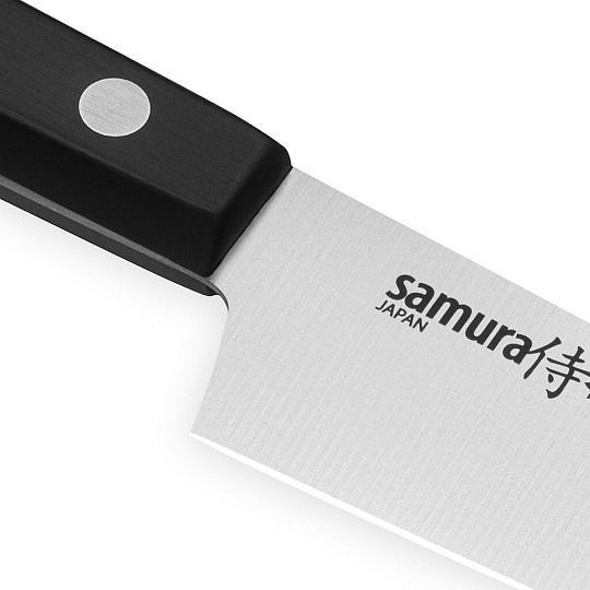 Нож кухонный Samura, Harakiri, универсальный, нержавеющая сталь, 12 см, рукоятка пластик, SHR-0021B/K
