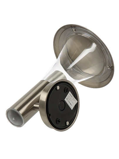 Светильник фасадный General Lighting Systems, Фортис S1, 50 Вт, E27, на 1 лампочку, IP65, 18х19.2 см, серебристый, 662530