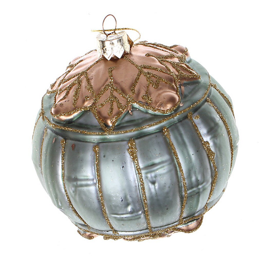 Елочный шар Euphorie, Новогодний, 10 см, стекло, подарочная упаковка, N8450057