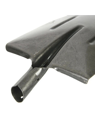 Лопата штыковая, рельсовая сталь, 1.5х225х290 мм, Американка, S503, без черенка