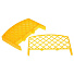 Забор декоративный пластмасса, Palisad, Плетенка №6, 24х320 см, желтый, ЗД06 - фото 2