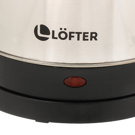 Чайник электрический Lofter, CA-182FGLOSS, глянцевый, 1.8 л, 1500 Вт, скрытый нагревательный элемент, нержавеющая сталь