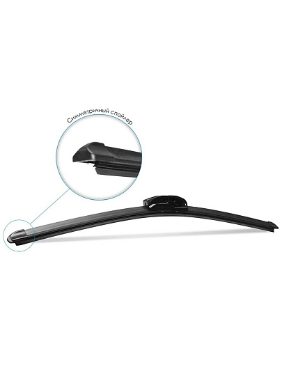 Щетка стеклоочистителя Lucky way, бескаркасная, 20"/51 см, SCHET159