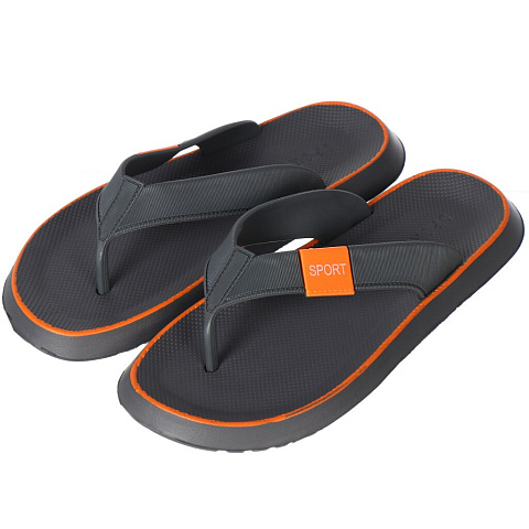 Обувь пляжная для мужчин, оранжевая, р. 43, Спорт, T2022-546-43