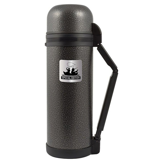 Термос для еды, нержавеющая сталь, 1.8 л, широкая горловина, ThermoCafe, Hammertone, колба нержавеющая сталь, 147011