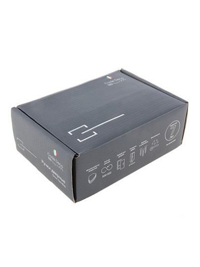 Ручка дверная Code Deco, Slim H-30115-A-BLM, 31626, черный матовая, алюминий