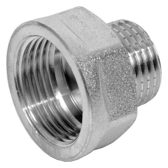 Переходник 1/2''х3/4'', ш-г, никель, STI