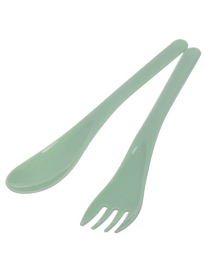 Ланч-бокс пластик, 1 л, 16х16х9 см, квадратный, с бутылкой, Y4-8621