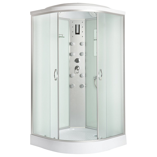 Душевая кабина 120х80х226 см, правый, поддон 26 см, матовая, Erlit, ER351226R-C3-RUS
