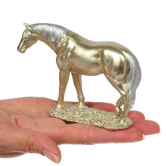 Фигурка декоративная полистоун, Лошадь, 11х9 см, Y4-9788