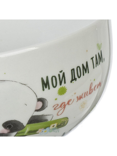 Пиала фарфор, круглая, 0.65 л, Мамина любовь, Добрушский фарфоровый завод, 3С1389Ф34