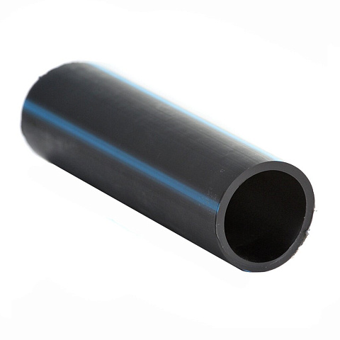 ПНД труба d32х2 мм, питьевая с синей полосой, 100 м, Cyklon, ПЭ100