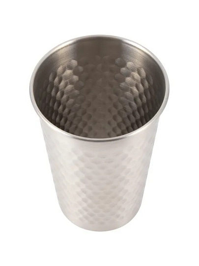 Стакан походный, нержавеющая сталь, 500 л, 8.4 см, ребристый, Следопыт, PF-CWS-P133