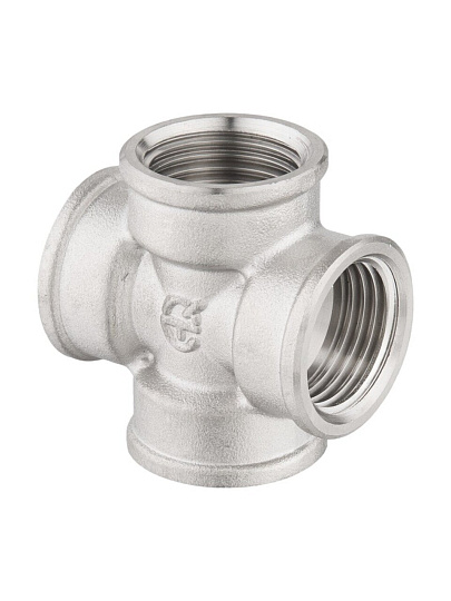 Крестовина 3/4", г-г-г-г, латунь, AquaLink