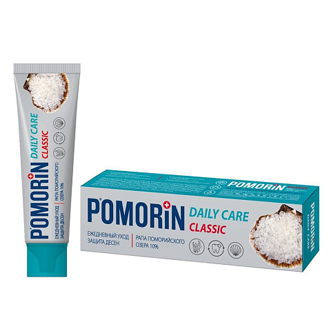 Зубная паста Pomorin, Classic, 100 мл, Ежедневный уход