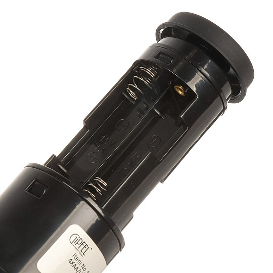 Мельница для специй нержавеющая сталь, пластик керамика, 22 см, электрическая, Gipfel, Tropica, 9148