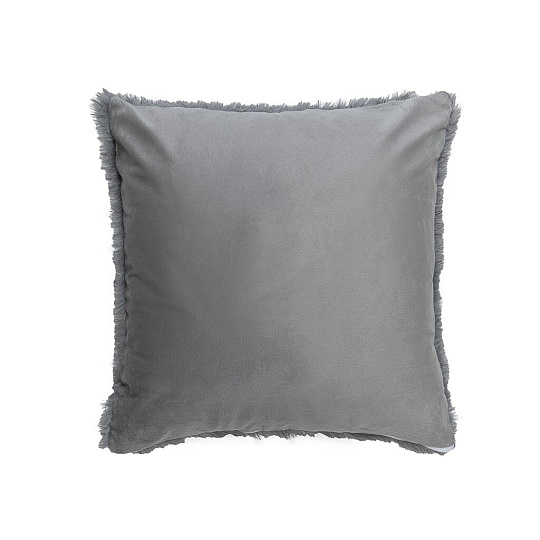 Наволочка декоративная Buenas Noches, Fn072GY3 ДВ 17-0000, искусственный мех, 100% полиэстер, 40х40 см, 28957