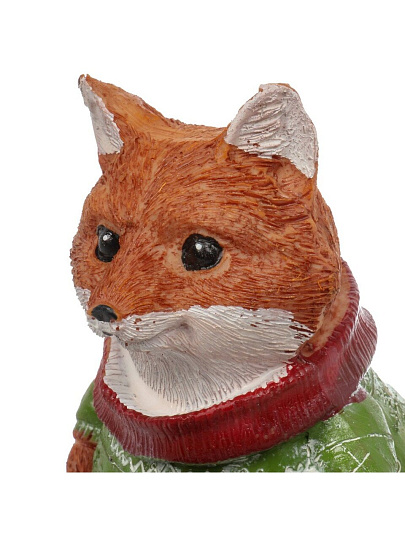 Фигурка декоративная полистоун, Лиса, 10х14.5 см, Y4-9793