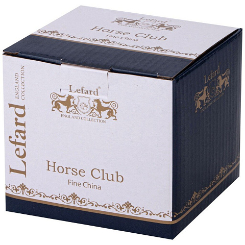 Кружка фарфор, 400 мл, Horse club, Lefard, 590-586