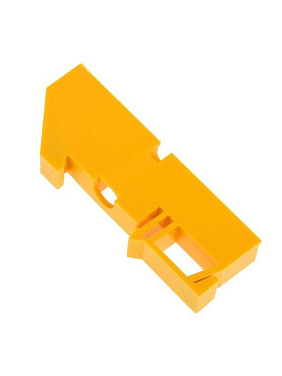 Изолятор на DIN рейку желтый, TDM Electric, SQ0810-0001
