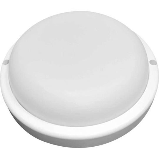 Светильник светодиодный JazzWay, PBH-PC7-RA, 18 Вт, 4000 К, 1440 Лм, IP65, d17.4х3.8 см, бел, 504598