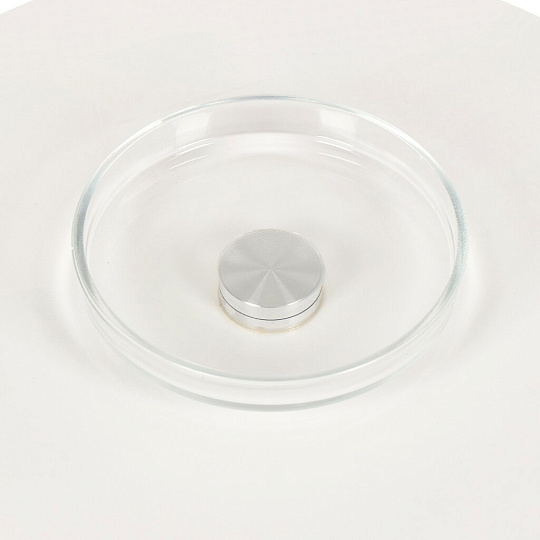 Блюдо стекло, круглое, 28 см, вращающееся, Ягодный торт, Larange, 105-807
