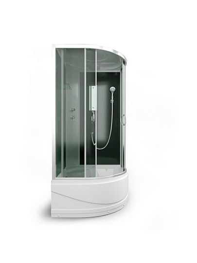 Душевая кабина высокий поддон, 90х90х215 см, тонированная, Erlit, ER3509TP-C4-RUS