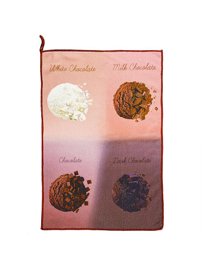 Полотенце кухонное 40х60 см, 100% полиэстер, Мороженое, Китай, T2022-480