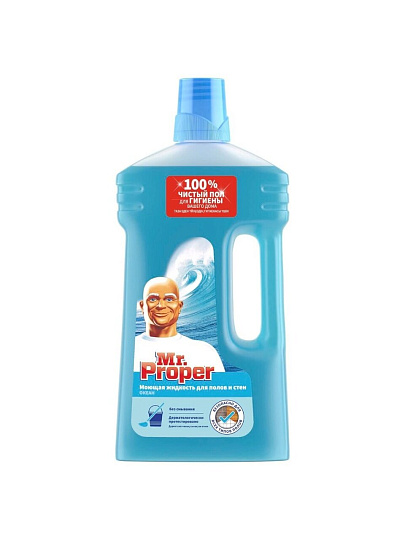 Средство для мытья полов Mr.Proper, Океан, 1 л, MP-81519417