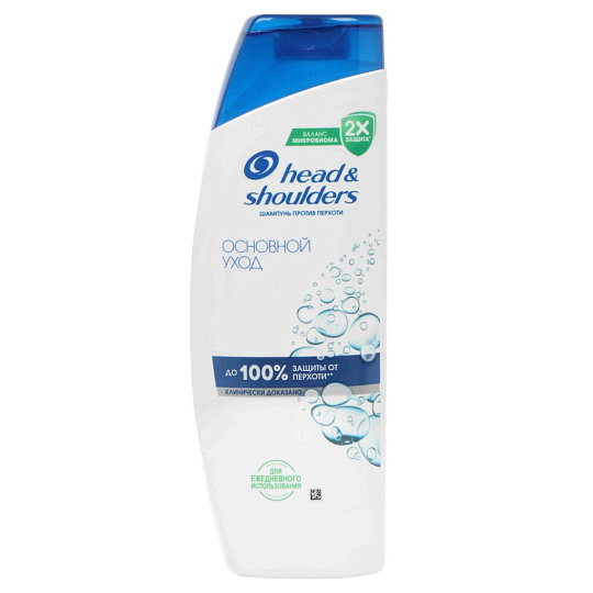 Шампунь Head & Shoulders, Основной уход, против перхоти, 360 мл