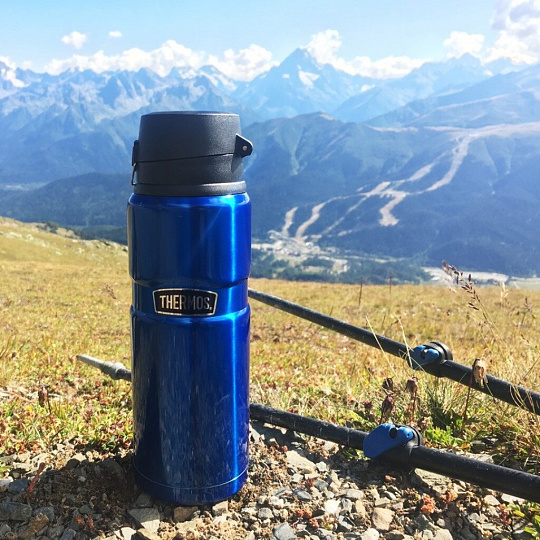 Термос нержавеющая сталь, 0.71 л, Thermos, SK4000 Stainless Steel, колба нержавеющая сталь, 155955