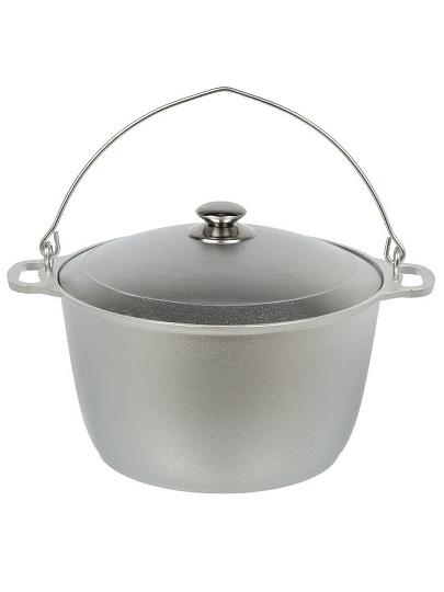 Котелок походный алюминий литой, 10 л, Kukmara, КП100