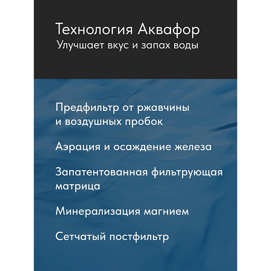 Картридж для фильтра-кувшина Аквафор, А5, усиленный бактерицидной добавкой