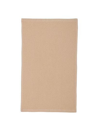 Полотенце кухонное вафельное, 40х60 см, 300 г/м2, 100% хлопок, Silvano, Esthetic, пудрово-бежевое, Узбекистан