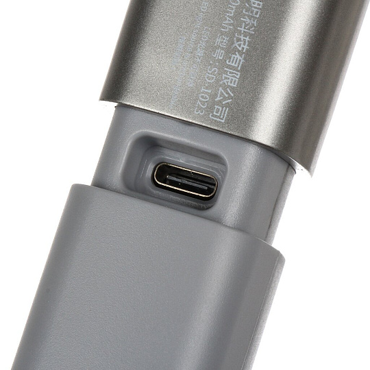 Фонарь, акуум, USB, карабин, DJ013