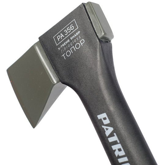 Топор Patriot, Logger X-Treme Sharp PA 356 T7, универсальный плотницкий, рукоятка пластик, обрезиненная, 0.64 кг, с чехлом, 777001300