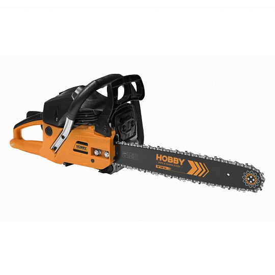 Пила цепная бензиновая, Carver, 2.6 л.с., 1900 Вт, длина шины 45 см, шаг цепи 0.325 дюйм, 72 звена, Hobby HSG 152-18, 01.004.00041