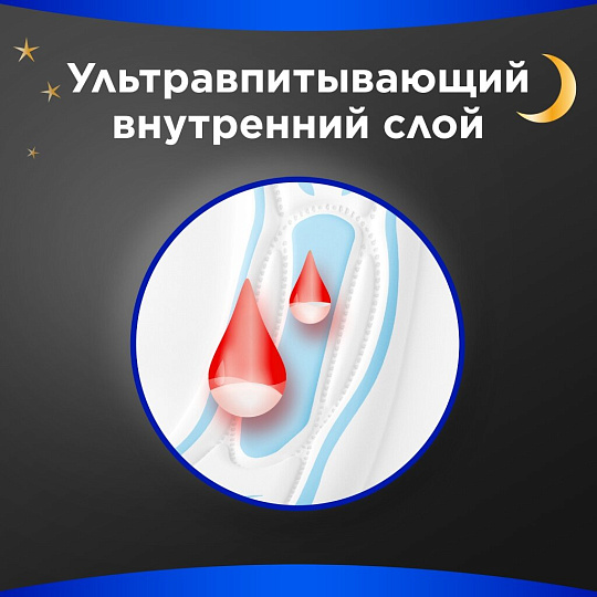 Прокладки женские Always, Maxi Secure Night Extra, 7 шт