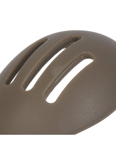 Ложка поварская силикон, с прорезями, навеска, Daniks, Elite Wood, CL04732BC14