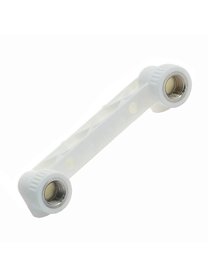 Комплект для смесителя полипропилен, d20х1/2'', белый, Valfex