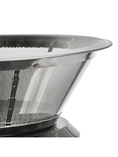 Соковыжималка электрическая Delta, DL-0232, 600 Вт, резервуар для сока 0.5 л, 2 скорости, 1.2 л, черная