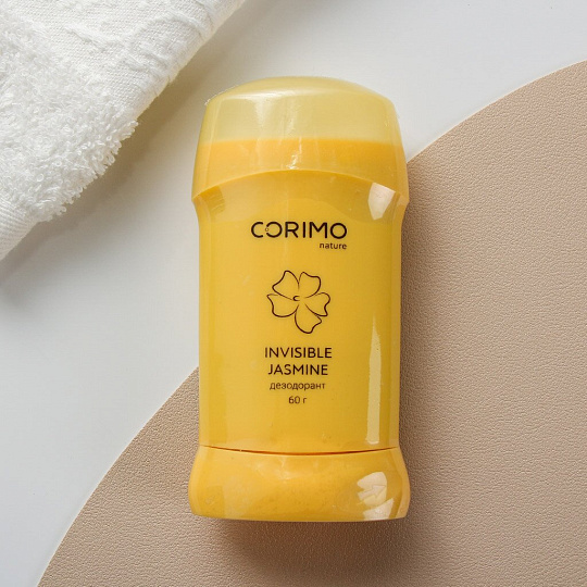 Дезодорант Corimo, Jasmine, для женщин, гелевый, стик, 60 г