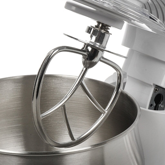 Миксер планетарный Delta Lux, DE-7902P, 5 л, 1800 Вт, 6 скоростей, белый