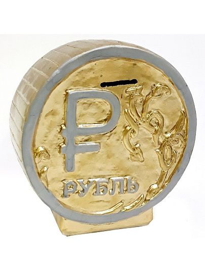 Копилка Рубль, 329, в ассортименте